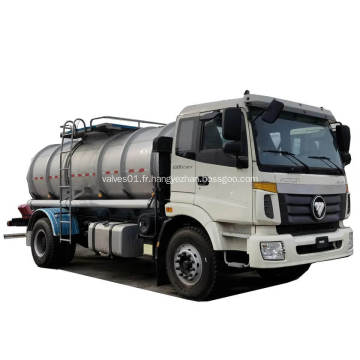10 tonnes camion à réservoir de transport d&#39;eau potable potable